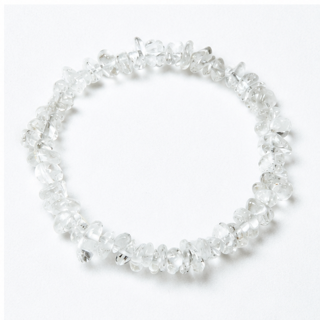 Bracelet Cristal de Roche Baroque 19cm – La Pureté en Une Pierre 100% Pierre Naturelle | Fabrication Française